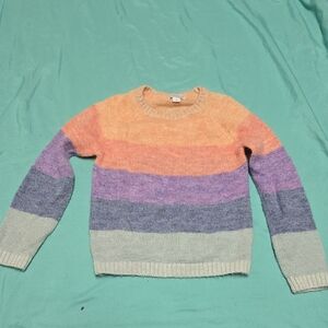 Flapdoodles Multicolor Striped Kids Sweater